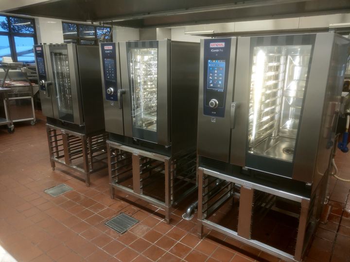 Three Rational iCombi Pro combi ovens, installed soon after the model was released in Australia